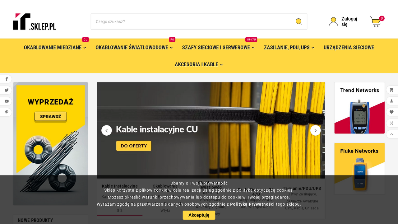 Jak dobrać kable miedziane transmisyjne do instalacji i parametrów sieci?