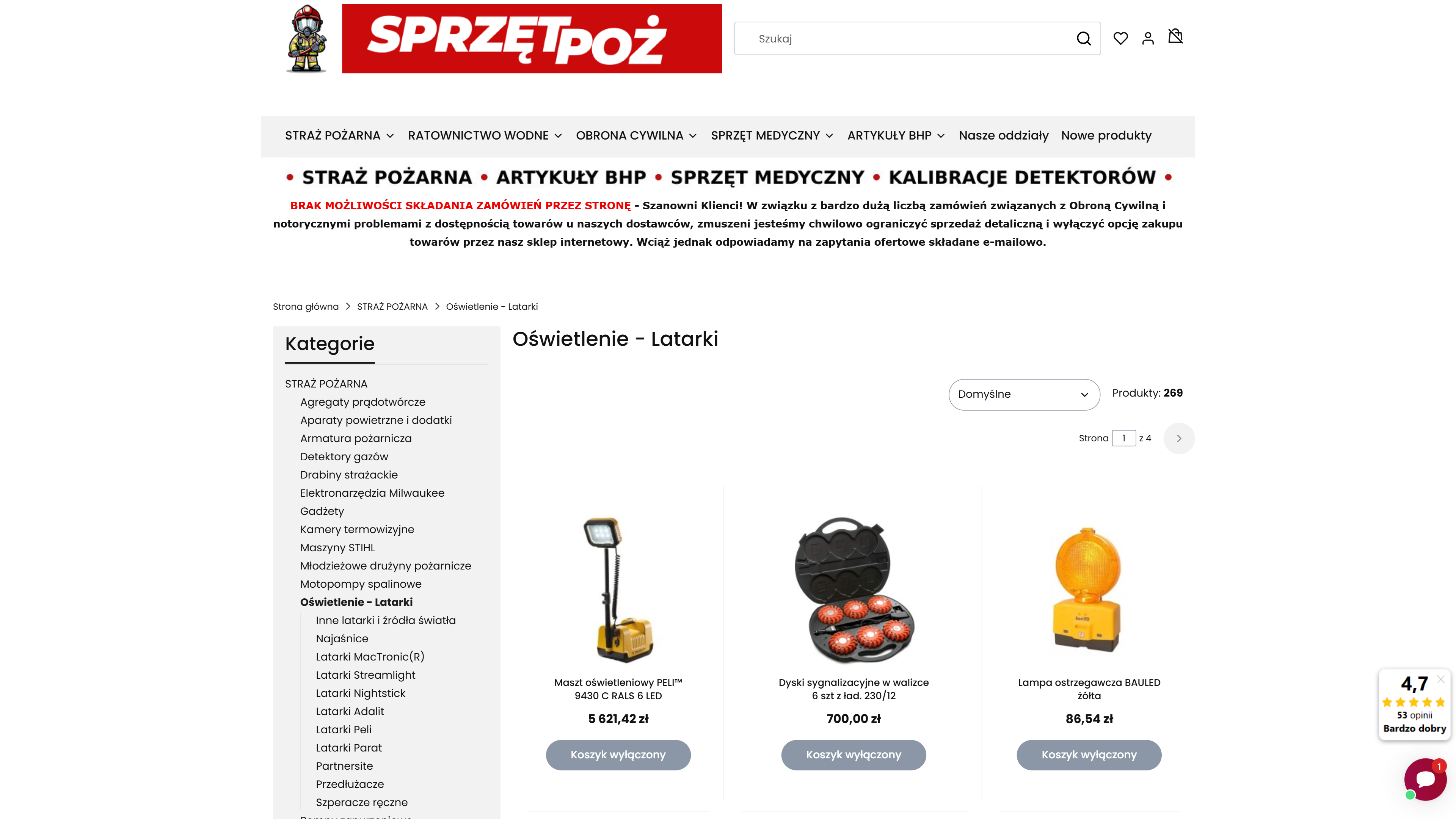 Oświetlenie w gęstym dymie - jakie latarki strażackie najlepiej penetrują strefę ograniczonej widoczności?