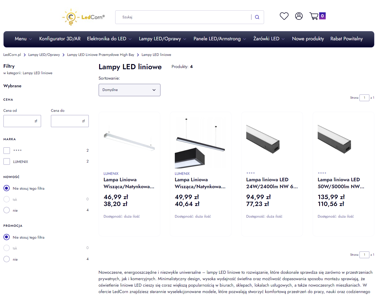 Lampy liniowe LED a komfort pracy - jak dobrać oświetlenie do domowego gabinetu?