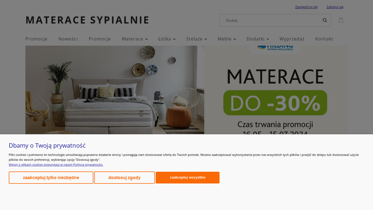 Zrzut strony Materace Sypialnie