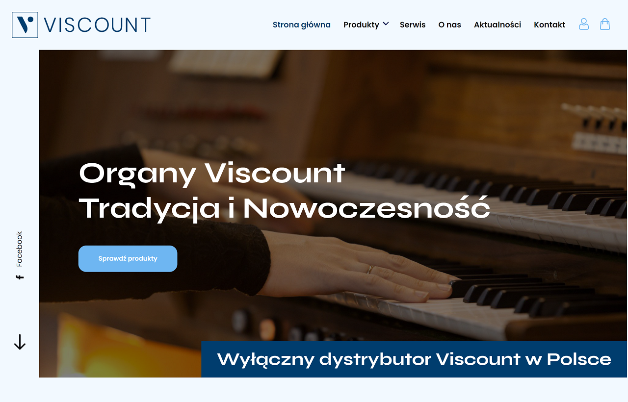 Zrzut strony Organy kościelne viscount